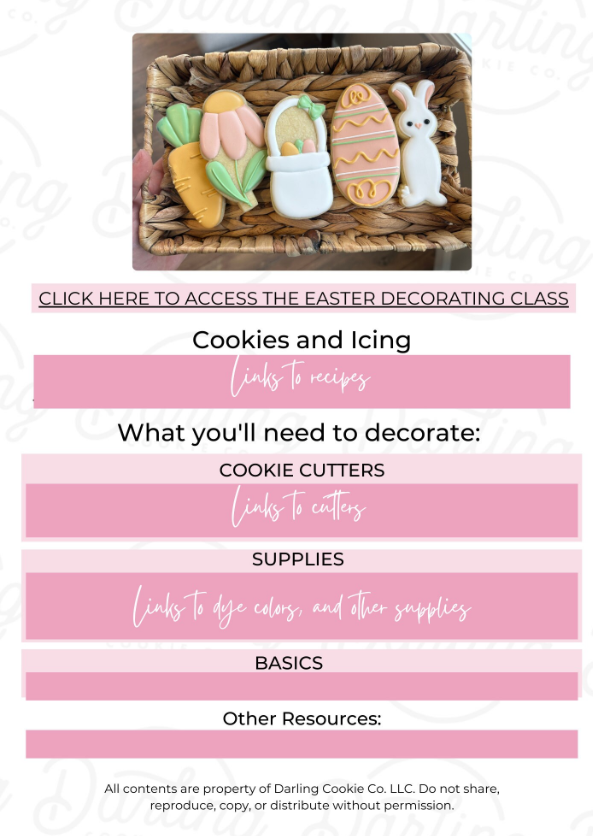 Decorating Class- Easter