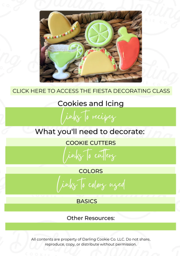 Decorating Class- Fiesta